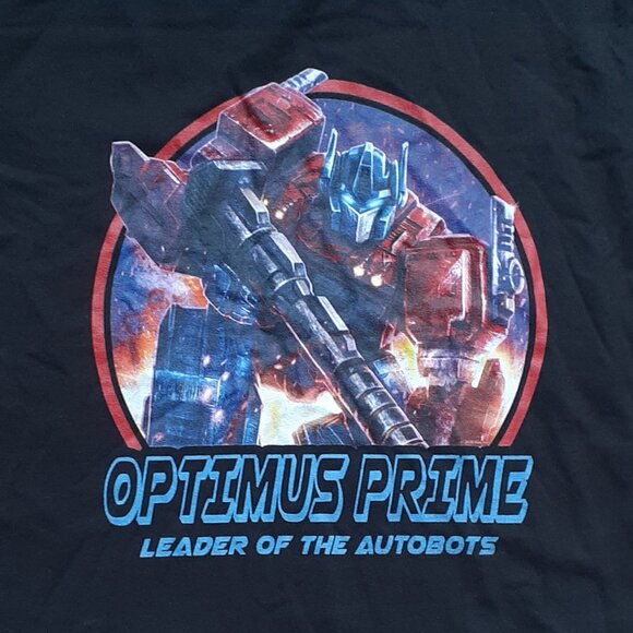 Optimus Prime - Leader of the Autobots - New Women's Small Black T-Shirt - Picture 2 of 4
